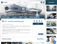 Tablet Screenshot of onlineexpo.com